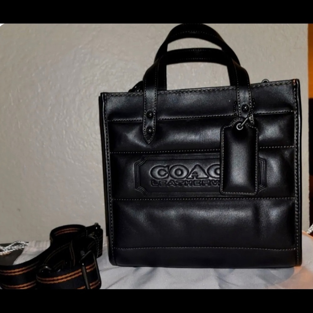 *****SOLD***** Coach Quilted Leather Tote 22